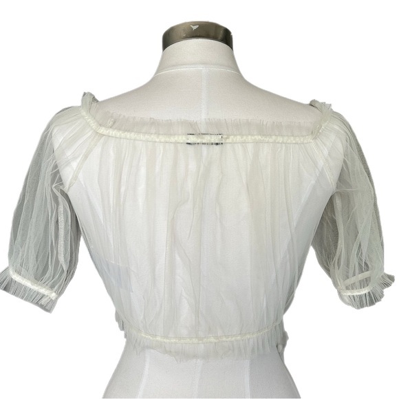One Size Sheer Crop‎ top - Picture 4 of 6